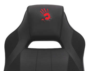 Игровое кресло A4TECH Кресло игровое Bloody GC-200 черный эко.кожа крестов.