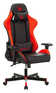 Игровое кресло A4TECH Кресло игровое GC-870 черный/красный ромбик эко.кожа с подголов. крестов. металл