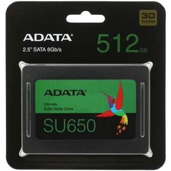 Накопитель SSD A-DATA SSD 512GB SU650 ASU650SS-512GT-R {SATA3.0}