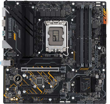 Материнская плата ASUS TUF GAMING B660M-E D4 Soc-1700 Intel B660 4xDDR4 mATX AC`97 8ch 2.5Gg RAID+HDMI+DP