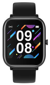Умные часы, браслет Digma Смарт-часы Smartline E3 1.4" TFT корп.черный рем.черный