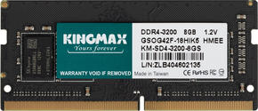 Оперативная память KINGMAX Память DDR4 8Gb 3200MHz KM-SD4-3200-8GS RTL PC4-25600 CL22 SO-DIMM 260-pin 1.2В dual rank Ret