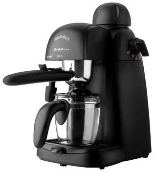 Кофеварка FIRST FA-5475-3 Black Espresso , 800 Вт, Давление насоса: 3.5 бар.Емкость: 4 чашки   Черный