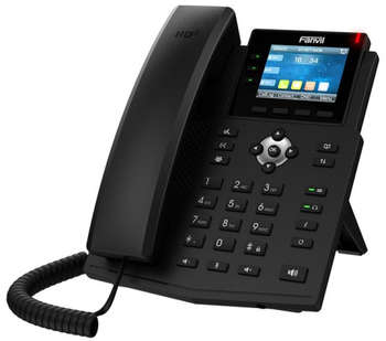 VoIP-оборудование FANVIL Телефон IP X3U Pro черный