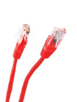 Патч-корд Telecom PATCH CAT5E UTP 0.5M RED