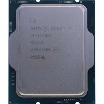 Процессор Intel CPU  Core i7-12700F Alder Lake OEM {2.1 ГГц/ 4.8 ГГц в режиме Turbo, 25MB, LGA1700}
