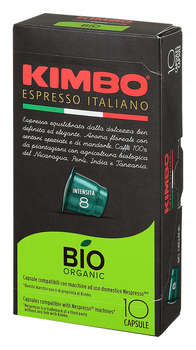 Кофе KIMBO капсульный NC Bio упаковка:10капс.  Nespresso