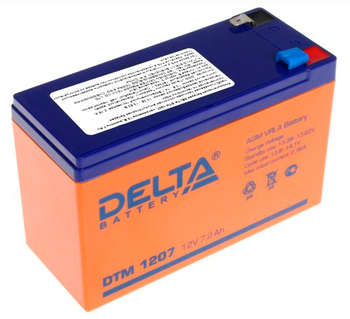 Аккумулятор для ИБП Delta Батарея для ИБП DT 1207 12В 7Ач