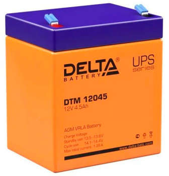 Аккумулятор для ИБП Delta Батарея для ИБП DTM 12045 12В 4.5Ач
