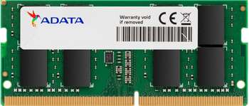 Оперативная память A-DATA DDR4 16Gb 3200MHz AD4S320016G22-BGN OEM PC4-25600 CL22 SO-DIMM 260-pin 1.2В single rank