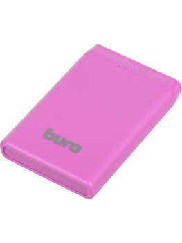 Зарядное устройство, аккумулятор BURO Мобильный аккумулятор BP05B 5000mAh 2.1A фиолетовый