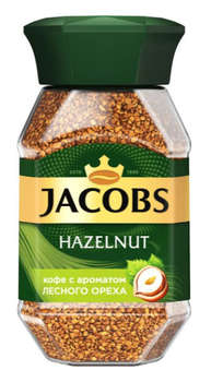 Кофе Jacobs растворимый Hazelnut 95г.