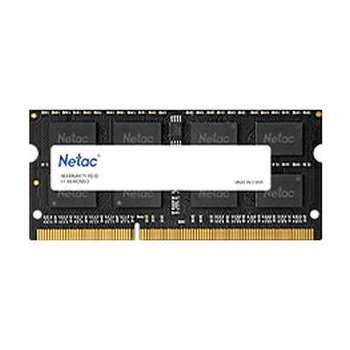 Оперативная память Netac Память DDR3L 4Gb 1600MHz NTBSD3N16SP-04 Basic RTL PC3-12800 CL11 SO-DIMM 204-pin 1.35В single rank Ret