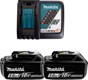 Аксессуар для электроинструмента MAKITA Батарея аккумуляторная BL1850Bx2 LXT 18В 5Ач Li-Ion