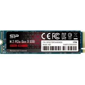 Накопитель SSD Silicon Power SSD 1Tb A80 SP001TBP34A80M28, M.2 2280, PCI-E x4, NVMe