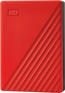 Внешний накопитель Жесткий диск USB 3.2 Gen 1 4Tb WDBPKJ0040BRD-WESN My Passport 2.5" красный