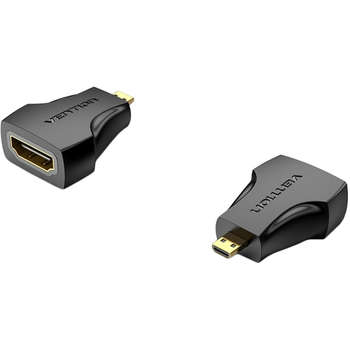 Кабель Vention Адаптер-переходник HDMI 19F/micro HDMI 19M