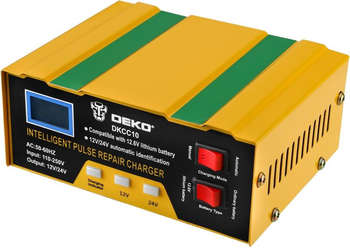 Автоаккумулятор, зарядное устройство DEKO Зарядное устройство DKCC10