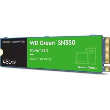 Накопитель SSD Western Digital Накопитель  Original PCI-E x4 480Gb WDS480G2G0C Green SN350 M.2 2280