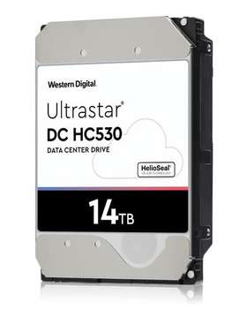Накопитель для сервера WESTERN DIGITAL ULTRASTAR Жесткий диск SATA 14TB 7200RPM 6GB/S 512MB DC HC530 WUH721414ALE6L4_0F31284 WD