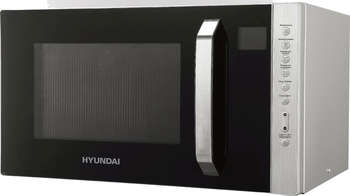Микроволновая печь HYUNDAI HYM-M2066 23л. 800Вт серебристый