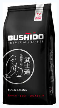 Кофе BUSHIDO молотый Black Katana 227г.