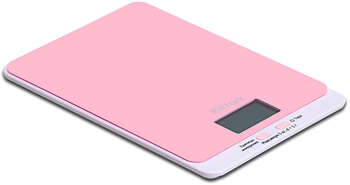 Кухонные весы KITFORT Весы кухонные электронные KT-803-2 макс.вес:5кг розовый