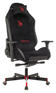 Кресло A4TECH игровое Bloody GC-450 черный текстиль/эко.кожа с подголов. крестов. металл черный