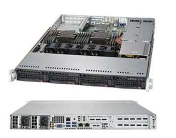 Корпус для сервера SuperMicro 1U 700/750W CSE-815TQC-R706WB2