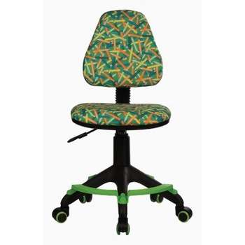 Кресло, стул BURO KD-4-/PENCIL-GN зеленый карандаши [490161]