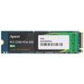 Накопитель SSD APACER SSD M.2 256Gb PCIe Gen3x4, R3500/W1200 Mb/s, MTBF 1.8M, 3D NAND, NVMe AP256GAS2280P4U-1