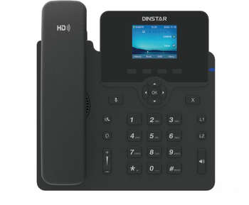 VoIP-оборудование DINSTAR Телефон IP C62GP черный