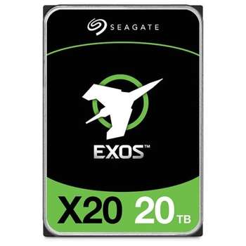 Жесткий диск HDD Seagate 20TB Exos X20  {SAS 12Gb/s, 7200 rpm, 256mb buffer, 3.5"}
