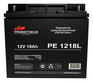 Аккумулятор для ИБП PROMETHEUS ENERGY Батарея для ИБП PE 1218L 12В 18Ач