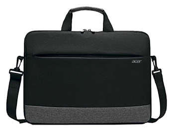 Сумка для ноутбука Acer 15.6" LS series OBG202 черный/серый полиэстер