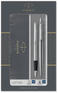 Ручка PARKER Набор ручек Jotter Core FK61  Stainless Steel сталь нержавеющая подар.кор. перьевая, шариковая