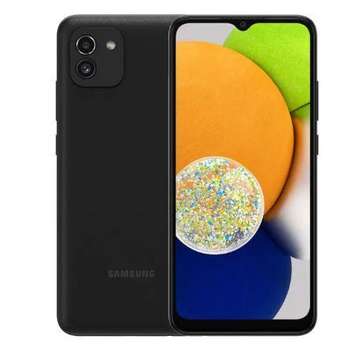 Смартфон Samsung GALAXY A03 4/64GB BLACK SM-A035FZKGMEB