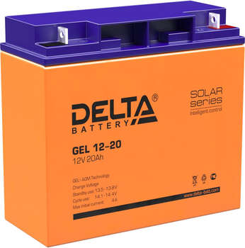 Аккумулятор для ИБП Delta Батарея для ИБП GEL 12-20 12В 20Ач