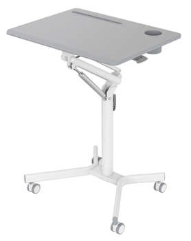 Компьютерный стол CACTUS Стол для ноутбука VM-FDS101B столешница МДФ серый 70x52x105см