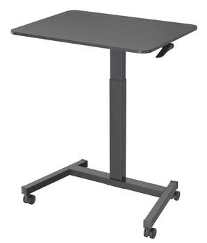 Компьютерный стол CACTUS Стол для ноутбука VM-FDS102 столешница МДФ черный 80x60x121см