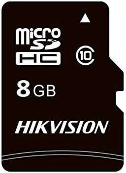 Карта памяти HIKVISION Флеш карта microSDHC 8GB HS-TF-C1/8G/Adapter C1 + adapter