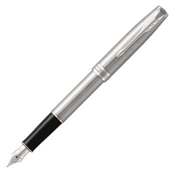 Перьевая ручка PARKER Ручка перьев. Sonnet Core F526  Stainless Steel CT F сталь нержавеющая