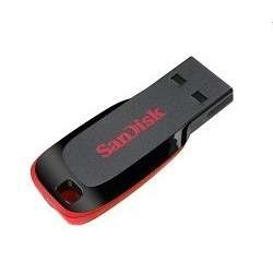 Flash-носитель SanDisk USB Drive 16Gb Cruzer Blade SDCZ50-016G-B35 {USB2.0, Black-Red}