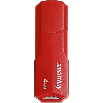 Flash-носитель Smart Buy 4GB CLUE Red