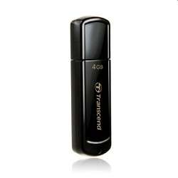 Flash-носитель Transcend USB Drive 4Gb JetFlash 350 TS4GJF350 черный {USB 2.0}