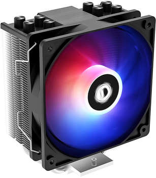 Кулер для процессора ID-Cooling Устройство охлаждения SE-214-XT Soc-AM5/AM4/1151/1200/1700 черный/белый 4-pin 16-27dB Al+Cu 180W 810gr Ret
