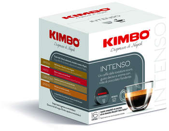 Кофе KIMBO капсульный DG INTENSO упаковка:16капс.  Dolce Gusto