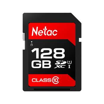 Карта памяти Netac SecureDigital 128GB Class 10 UHS-I P600