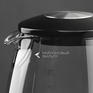 Чайник/Термопот SCARLETT Чайник электрический SC-EK27G95 1.7л. 2200Вт серебристый/черный корпус: стекло/пластик