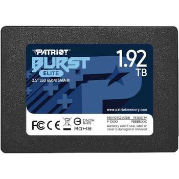 Накопитель SSD Patriot SSD жесткий диск SATA2.5" 1.92TB BURST E PBE192TS25SSDR PATRIOT